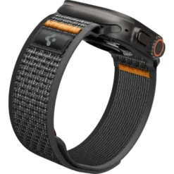 Spigen Apple Watch Se 44Mm|Apple Watch 9 45Mm-PASEK ATHLEX AIR 2 APPLE WATCH 8 / 9 / 10 / 11 / SE / ULTRA (44 / 45 / 46 / 49 MM) ACTIVE BLACK / ORANGE