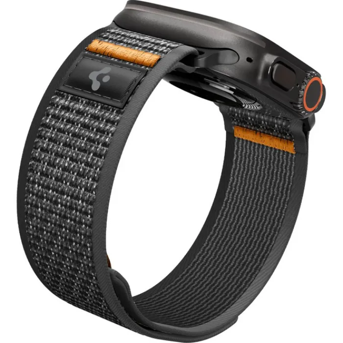 Spigen Apple Watch Se 44Mm|Apple Watch 9 45Mm-PASEK ATHLEX AIR 2 APPLE WATCH 8 / 9 / 10 / 11 / SE / ULTRA (44 / 45 / 46 / 49 MM) ACTIVE BLACK / ORANGE
