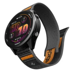Spigen Garmin-PASEK ATHLEX AIR GARMIN QUICK RELEASE 22 MM ACTIVE BLACK/ORANGE