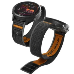 Spigen Garmin-PASEK ATHLEX AIR GARMIN QUICK RELEASE 22 MM ACTIVE BLACK/ORANGE