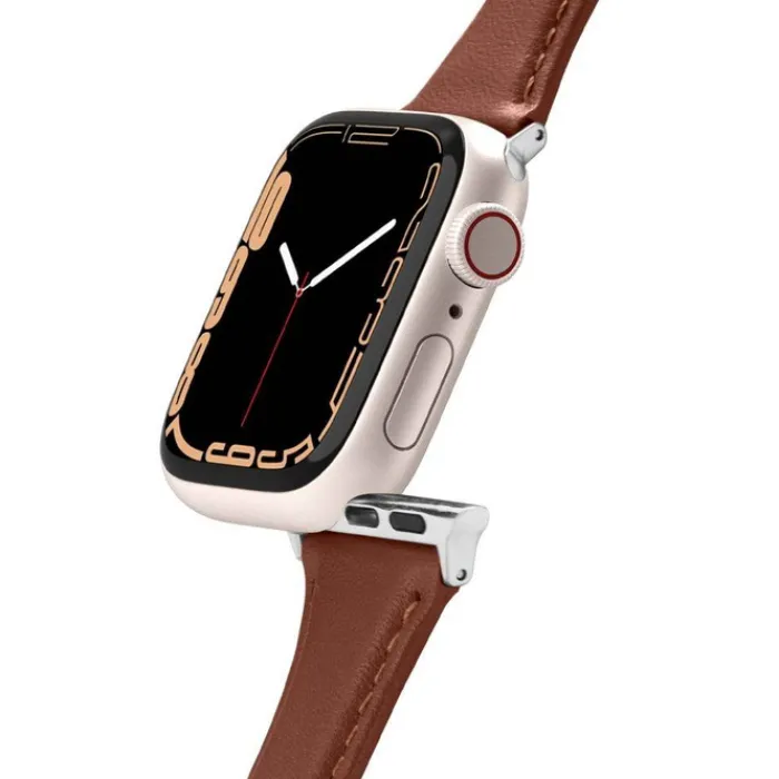Spigen Apple Watch Se 2024 40Mm|Apple Watch 9 41Mm-Pasek Cyrill Kajuk Apple Watch 9 8 7 SE 2022 38mm 40mm 41mm Chestnut