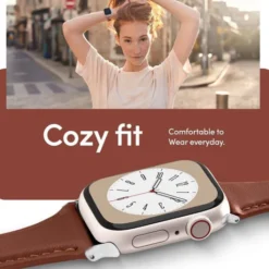 Spigen Apple Watch Se 2024 40Mm|Apple Watch 9 41Mm-Pasek Cyrill Kajuk Apple Watch 9 8 7 SE 2022 38mm 40mm 41mm Chestnut