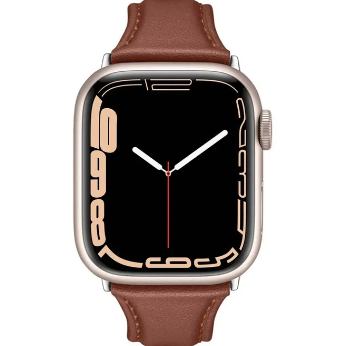 Spigen Apple Watch Se 2024 40Mm|Apple Watch 9 41Mm-Pasek Cyrill Kajuk Apple Watch 9 8 7 SE 2022 38mm 40mm 41mm Chestnut