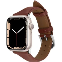 Spigen Apple Watch Se 2024 40Mm|Apple Watch 9 41Mm-Pasek Cyrill Kajuk Apple Watch 9 8 7 SE 2022 38mm 40mm 41mm Chestnut