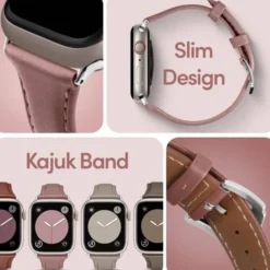 Spigen Apple Watch Se 2024 40Mm|Apple Watch 9 41Mm-Pasek Cyrill Kajuk Apple Watch 9 8 7 SE 2022 38mm 40mm 41mm Rose