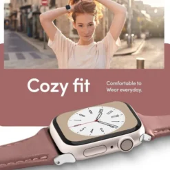 Spigen Apple Watch Se 2024 40Mm|Apple Watch 9 41Mm-Pasek Cyrill Kajuk Apple Watch 9 8 7 SE 2022 38mm 40mm 41mm Rose