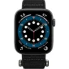 Spigen Apple Watch Se 44Mm|Apple Watch 9 45Mm-Pasek Durapro Flex Apple Watch Ultra 9 8 7 SE 2022 42mm 44mm 45mm 49mm Czarny