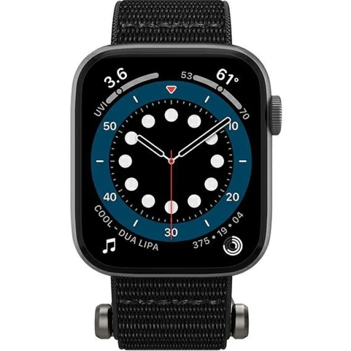 Spigen Apple Watch Se 44Mm|Apple Watch 9 45Mm-Pasek Durapro Flex Apple Watch Ultra 9 8 7 SE 2022 42mm 44mm 45mm 49mm Czarny