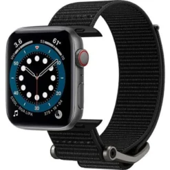 Spigen Apple Watch Se 44Mm|Apple Watch 9 45Mm-Pasek Durapro Flex Apple Watch Ultra 9 8 7 SE 2022 42mm 44mm 45mm 49mm Czarny