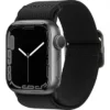 Spigen Apple Watch Se 44Mm|Apple Watch 9 45Mm-Pasek Fit Lite Apple Watch 6 / 7 / 8 / 9 / 10 / SE / ULTRA 1 / 2 (44 / 45 / 46 / 49 MM) BLACK Czarne