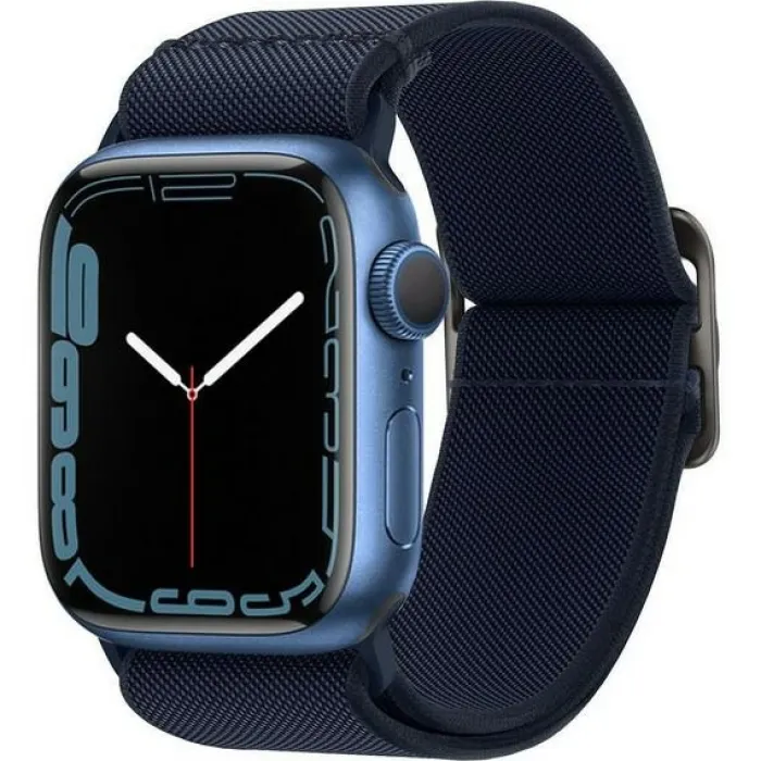 Spigen Apple Watch Se 44Mm|Apple Watch 9 45Mm-Pasek Fit Lite Apple Watch Ultra 9 8 7 SE 2022 42mm 44mm 45mm 49mm Niebieski