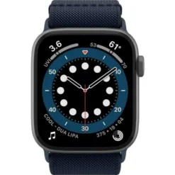 Spigen Apple Watch Se 44Mm|Apple Watch 9 45Mm-Pasek Fit Lite Apple Watch Ultra 9 8 7 SE 2022 42mm 44mm 45mm 49mm Niebieski