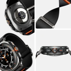 Spigen Galaxy Watch Ultra 47Mm|Samsung-PASEK FIT LITE SAMSUNG GALAXY WATCH ULTRA (47 MM) BLACK