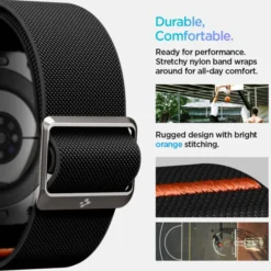 Spigen Galaxy Watch Ultra 47Mm|Samsung-PASEK FIT LITE SAMSUNG GALAXY WATCH ULTRA (47 MM) BLACK