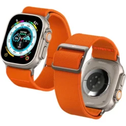 Spigen Apple Watch Se 44Mm|Apple Watch 9 45Mm-Pasek Fit Lite Ultra Apple Watch 4 / 5 / 6 / 7 / 8 / 9 / Se / Ultra (42 / 44 / 45 / 49 Mm) Orange