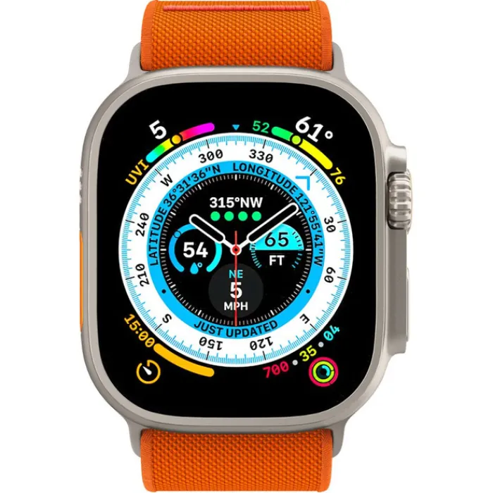 Spigen Apple Watch Se 44Mm|Apple Watch 9 45Mm-Pasek Fit Lite Ultra Apple Watch 4 / 5 / 6 / 7 / 8 / 9 / Se / Ultra (42 / 44 / 45 / 49 Mm) Orange