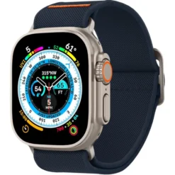 Spigen Apple Watch Se 44Mm|Apple Watch 9 45Mm-Pasek Fit Lite Ultra Apple Watch Ultra 9 8 7 SE 2022 42mm 44mm 45mm 49mm Navy