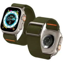Spigen Apple Watch Se 44Mm|Apple Watch 9 45Mm-Pasek Fit Lite Ultra Apple Watch 4 / 5 / 6 / 7 / 8 / 9 / Se / Ultra (42 / 44 / 45 / 49 Mm) Khaki