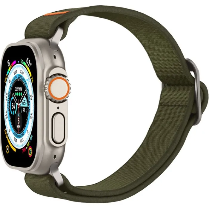 Spigen Apple Watch Se 44Mm|Apple Watch 9 45Mm-Pasek Fit Lite Ultra Apple Watch 4 / 5 / 6 / 7 / 8 / 9 / Se / Ultra (42 / 44 / 45 / 49 Mm) Khaki