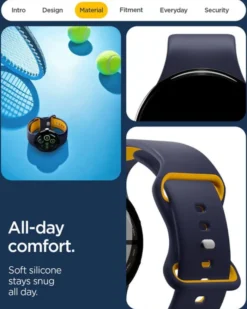 Spigen Google-PASEK GOOGLE PIXEL WATCH 4 3 2 1 41MM NANO POP BAND BLUEBERRY NAVY