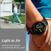 Spigen Google-PASEK GOOGLE PIXEL WATCH 4 3 2 1 41MM LITE FIT X BAND BLACK