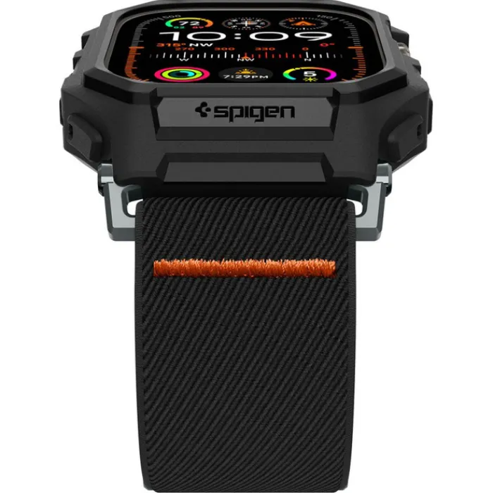 Spigen Apple Watch Ultra 49Mm|Apple Watch Ultra 2 49Mm-Pasek LITE FIT ”PRO” APPLE WATCH ULTRA 1 / 2 (49 MM) MATTE BLACK