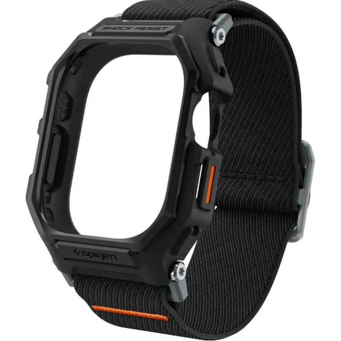 Spigen Apple Watch Ultra 49Mm|Apple Watch Ultra 2 49Mm-Pasek LITE FIT ”PRO” APPLE WATCH ULTRA 1 / 2 (49 MM) MATTE BLACK