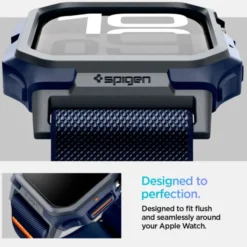 Spigen Apple Watch 11 46Mm|Apple Watch 10 46Mm-PASEK LITE FIT ”PRO” APPLE WATCH 10 (46 MM) NAVY BLUE