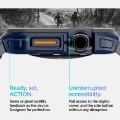 Spigen Apple Watch 11 46Mm|Apple Watch 10 46Mm-PASEK LITE FIT ”PRO” APPLE WATCH 10 (46 MM) NAVY BLUE
