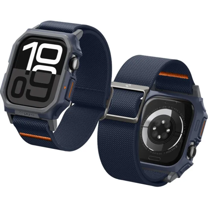 Spigen Apple Watch 11 46Mm|Apple Watch 10 46Mm-PASEK LITE FIT ”PRO” APPLE WATCH 10 (46 MM) NAVY BLUE