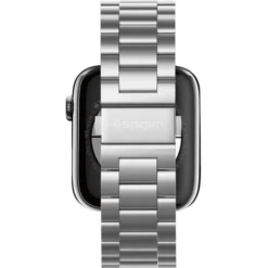 Spigen Apple Watch 5 42Mm|Apple Watch 5 45Mm-Pasek Modern Fit Band Apple Watch Ultra 9 8 7 SE 2022 42mm 44mm 45mm 49mm Srebrny