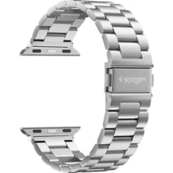 Spigen Apple Watch 5 42Mm|Apple Watch 5 45Mm-Pasek Modern Fit Band Apple Watch Ultra 9 8 7 SE 2022 42mm 44mm 45mm 49mm Srebrny