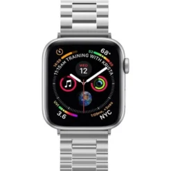 Spigen Apple Watch 5 42Mm|Apple Watch 5 45Mm-Pasek Modern Fit Band Apple Watch Ultra 9 8 7 SE 2022 42mm 44mm 45mm 49mm Srebrny