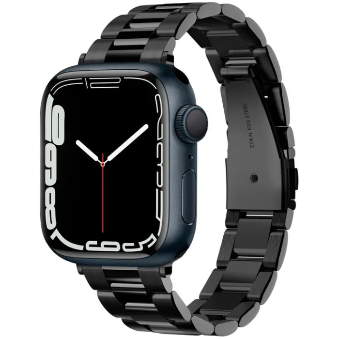 Spigen Apple Watch Se 2024 40Mm|Apple Watch 9 41Mm-Pasek Modern Fit Band Apple Watch 9 8 7 SE 2022 38mm 40mm 41mm Black