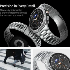 Spigen Galaxy Watch 8 Classic 46Mm|Galaxy Watch 8 40Mm-PASEK MODERN FIT BAND GALAXY WATCH 8 / CLASSIC (40 / 44 / 46 MM) SILVER