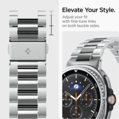 Spigen Galaxy Watch 8 Classic 46Mm|Galaxy Watch 8 40Mm-PASEK MODERN FIT BAND GALAXY WATCH 8 / CLASSIC (40 / 44 / 46 MM) SILVER