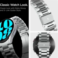 Spigen Galaxy Watch 6 44Mm|Samsung-Pasek Modern Fit Band Samsung Galaxy Watch 6 (44 Mm) Silver