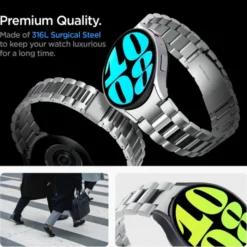Spigen Galaxy Watch 6 44Mm|Samsung-Pasek Modern Fit Band Samsung Galaxy Watch 6 (44 Mm) Silver
