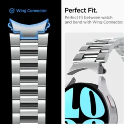 Spigen Galaxy Watch 6 44Mm|Samsung-Pasek Modern Fit Band Samsung Galaxy Watch 6 (44 Mm) Silver