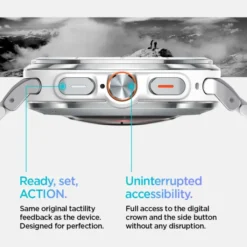 Spigen Galaxy Watch Ultra 47Mm|Samsung-PASEK MODERN FIT BAND SAMSUNG GALAXY WATCH ULTRA (47 MM) SILVER