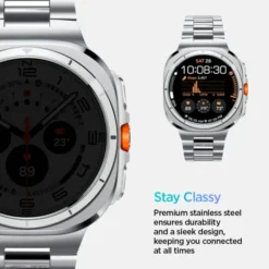 Spigen Galaxy Watch Ultra 47Mm|Samsung-PASEK MODERN FIT BAND SAMSUNG GALAXY WATCH ULTRA (47 MM) SILVER