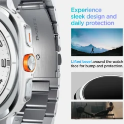 Spigen Galaxy Watch Ultra 47Mm|Samsung-PASEK MODERN FIT BAND SAMSUNG GALAXY WATCH ULTRA (47 MM) SILVER