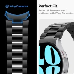 Spigen Galaxy Watch 6 44Mm|Samsung-Pasek Modern Fit Band Samsung Galaxy Watch 6 (44 Mm) Black Case