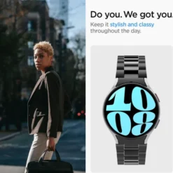 Spigen Galaxy Watch 6 44Mm|Samsung-Pasek Modern Fit Band Samsung Galaxy Watch 6 (44 Mm) Black Case
