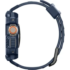 Spigen Apple Watch Ultra 49Mm|Apple Watch Ultra 2 49Mm-Pasek Rugged Armor ”pro” Apple Watch Ultra 1 / 2 (49 Mm) Navy Blue