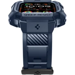 Spigen Apple Watch Ultra 49Mm|Apple Watch Ultra 2 49Mm-Pasek Rugged Armor ”pro” Apple Watch Ultra 1 / 2 (49 Mm) Navy Blue