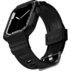 Spigen Apple Watch Se 2024 40Mm|Apple Watch 9 41Mm-Pasek Rugged Armor Pro Apple Watch 9 8 7 SE 2022 38mm 40mm 41mm Czarny