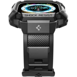 Spigen Apple Watch Ultra 49Mm|Apple Watch Ultra 2 49Mm-Pasek Rugged Armor Pro Apple Watch Ultra 49mm Ultra 2 Czarne