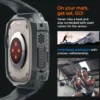 Spigen Apple Watch Ultra 49Mm|Apple Watch Ultra 2 49Mm-Pasek Rugged Armor ”pro” Apple Watch Ultra 1 / 2 (49 Mm) Dark Grey