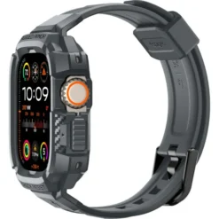 Spigen Apple Watch Ultra 49Mm|Apple Watch Ultra 2 49Mm-Pasek Rugged Armor ”pro” Apple Watch Ultra 1 / 2 (49 Mm) Dark Grey